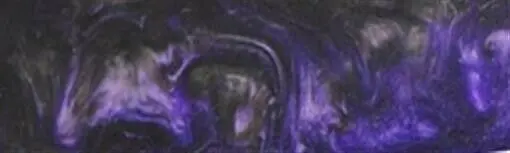 1 1/2" X 1 1/2" X 6" Game Call (1 Pc) Black & Violet Acrylester #23 1