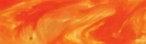 1 1/2" X 1 1/2" X 6" Game Call (1 Pc) Tangerine & Gold Acrylester #62 1