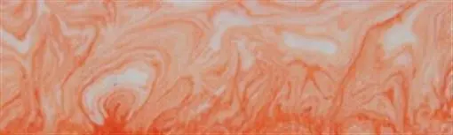 1 1/2" X 1 1/2" X 6" Game Call Orange Creamsicle Acrylester  #52 1