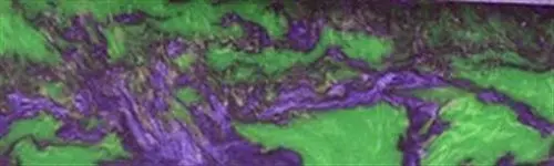 1" X 1 1/2" X 5" Knife Blank Nuclear Grape Acrylester #109 1