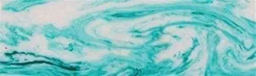 1" X 1 1/2" X 5" Knife Blank Spring Mist Acrylester #46 1