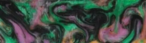 1" X 1 1/2" X 6" Knife Blank (1 Pc) Abalone Acrylester #41 1