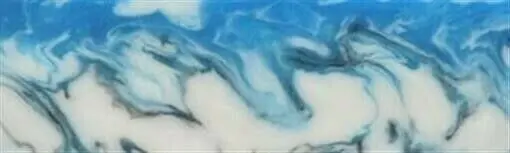 1" X 1 1/2" X 6" Knife Blank (1 Pc) Frost Bite Acrylester #104 1