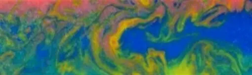 1" X 1 1/2" X 6" Knife Blank (1 Pc) Pastel Dream Acrylester #100 1