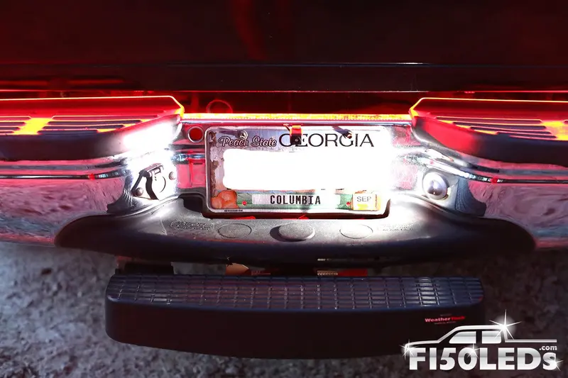1999 - 2007 F250 Super Duty Led Platinum Tag Led Bulbs 1