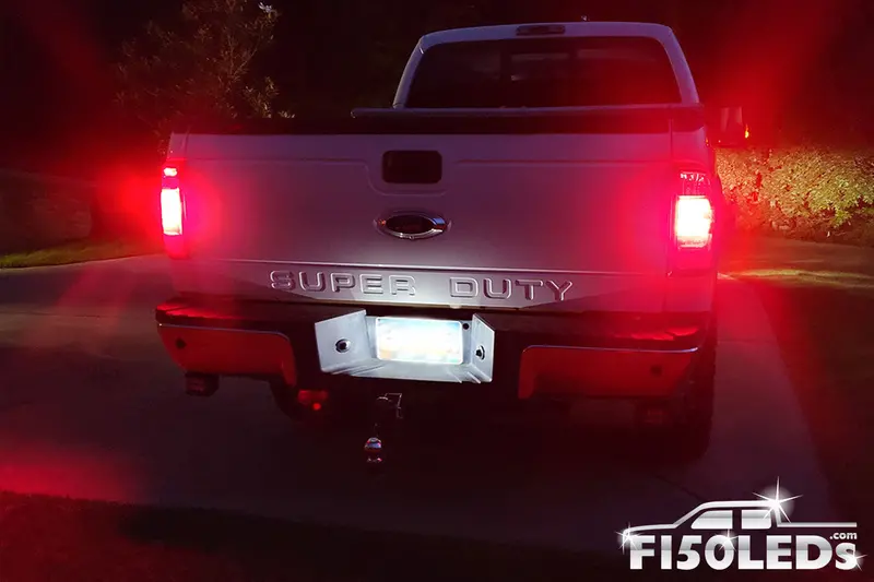 2011-16 Super Duty Cree Led Tail & Blinker Light Bulbs 1