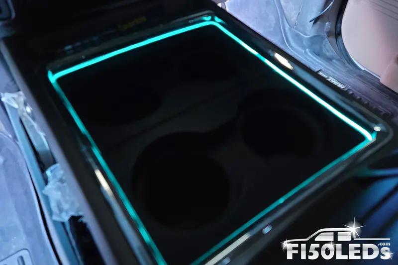 2011–2016 Ford Super Duty Console Accent LED Lighting