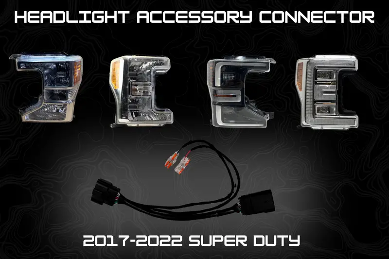2017-2022 Super Duty Plug & Play Headlight Accessory Connector 1