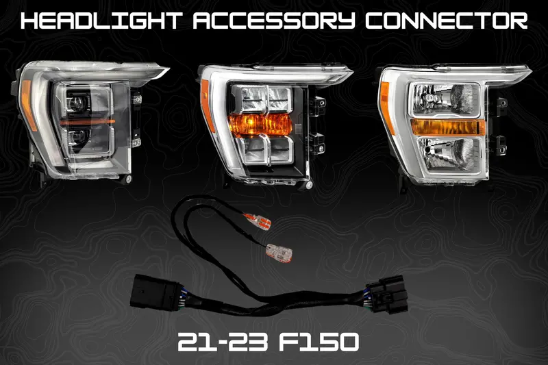 2021-2023 F150 Plug & Play Headlight Accessory Connector 1