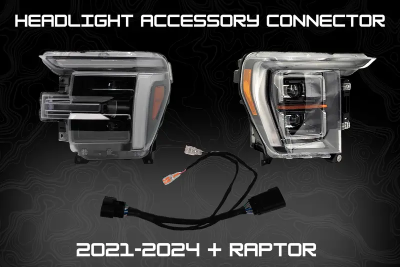 2021-2026 F150 Raptor Plug & Play Headlight Accessory Connector 1