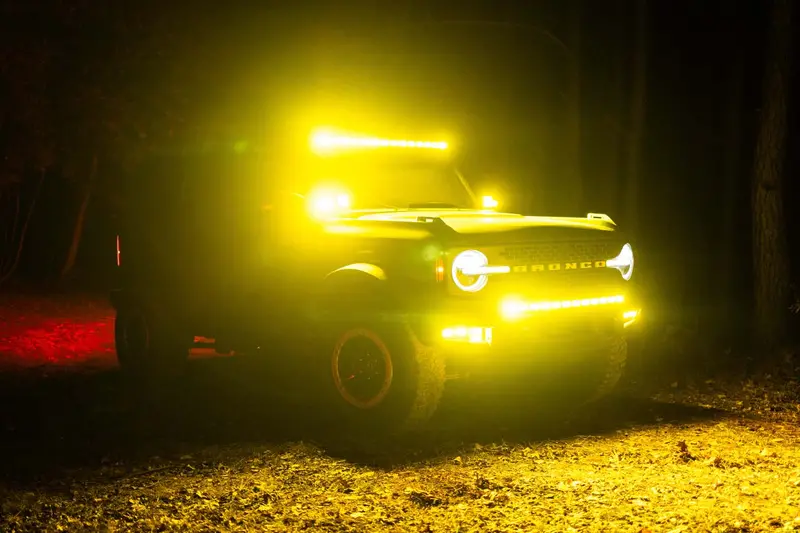2021 - 2026 Ford Bronco Paladin Mkii Curved 42" Cree Led Bumper Bar 2