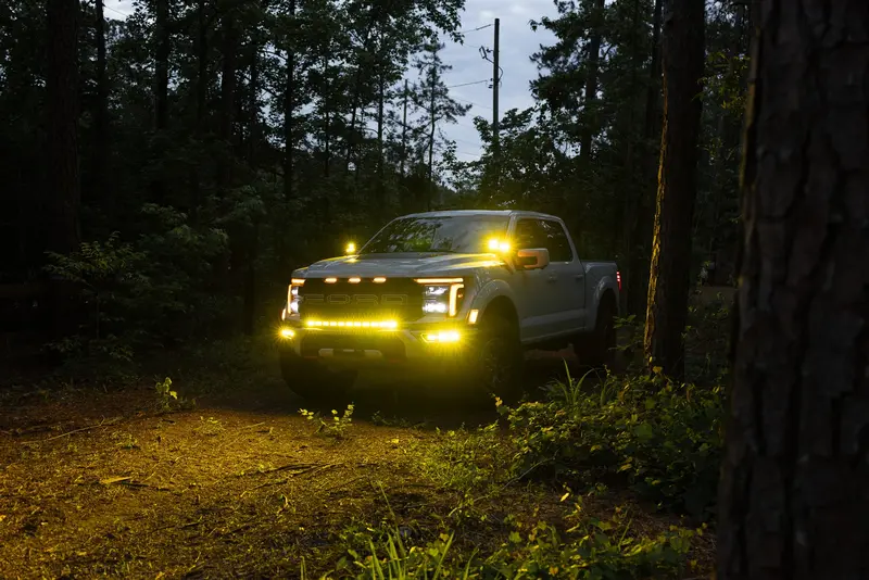 2021 - 2026 Ford F150 Raptor Mkii Spartan Series Cree Led Tri-Fog Light Kit 1