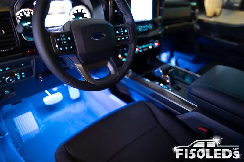 2024 - 2026 F150 Ambient Led Lighting Kit 1