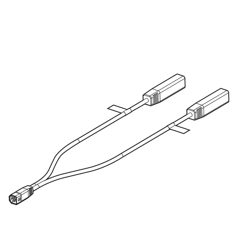 9 M Sidb Y - 7 Pin, Si / 2D Splitter Cable 1
