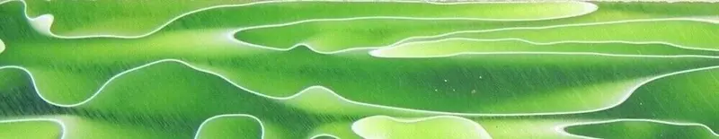 Acrylic Game Call 1 1/2" X 1 1/2" X 6" Margarita Swirl 1