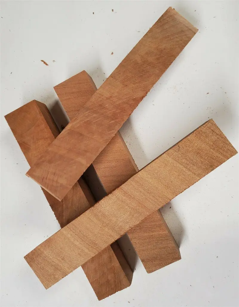 Apple Crosscut (1 Pc) Pen/Razor Blank 3/4"Sq X 5" - (30) 1