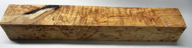 Birch Karelian Masur (1 Pc) Turning 1 3/4"Sq X 12" - 1812 1
