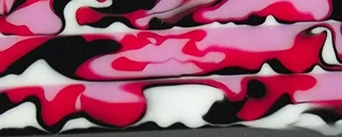 Black And Berry Camo Btw6kss Acrylic (2 Pc) Knife Scaless 3/16" X 1 1/2" X 5" 1