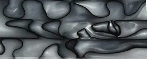 Black Pearl Btw7rg Acrylic (1 Pc) Ring Blank 1/2" X 1 1/2" X 1 1/2" 1