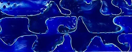 Blue Hawaii Btw10ksm Acrylic (2 Pc) Knife Scales 1/4" X 1 1/2" X 5" 1