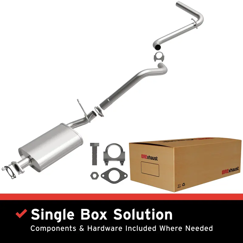 Brexhaust 1986-1989 Ford Bronco Ii 2.9L Direct-Fit Exhaust System Kit 106-0138 1