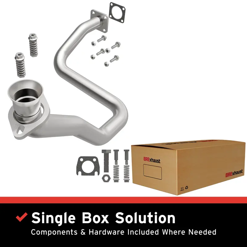 Brexhaust 1987-1990 Jeep Wrangler 4.2L Direct-Fit Exhaust Front Pipe Kit 107-0017 1