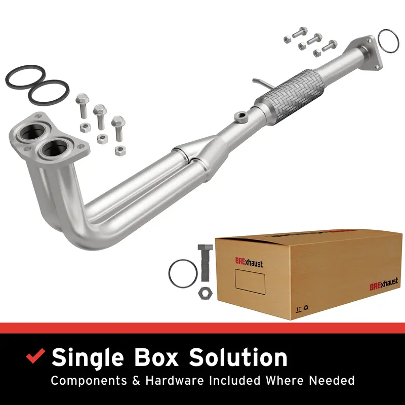 Brexhaust 1990-1993 Honda Accord 2.2L Direct-Fit Exhaust Front Pipe Kit 107-0142 1