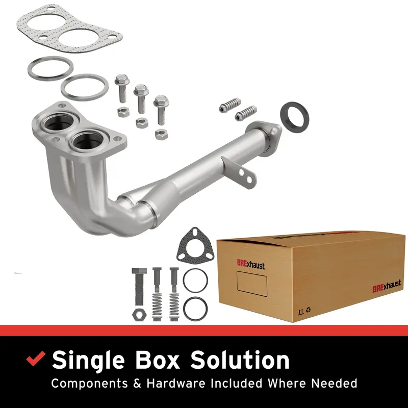 Brexhaust 1997-1998 Acura El 1.6L | 1996-1998 Honda Civic 1.6L Direct-Fit Exhaust Front Pipe Kit 107-0014 1