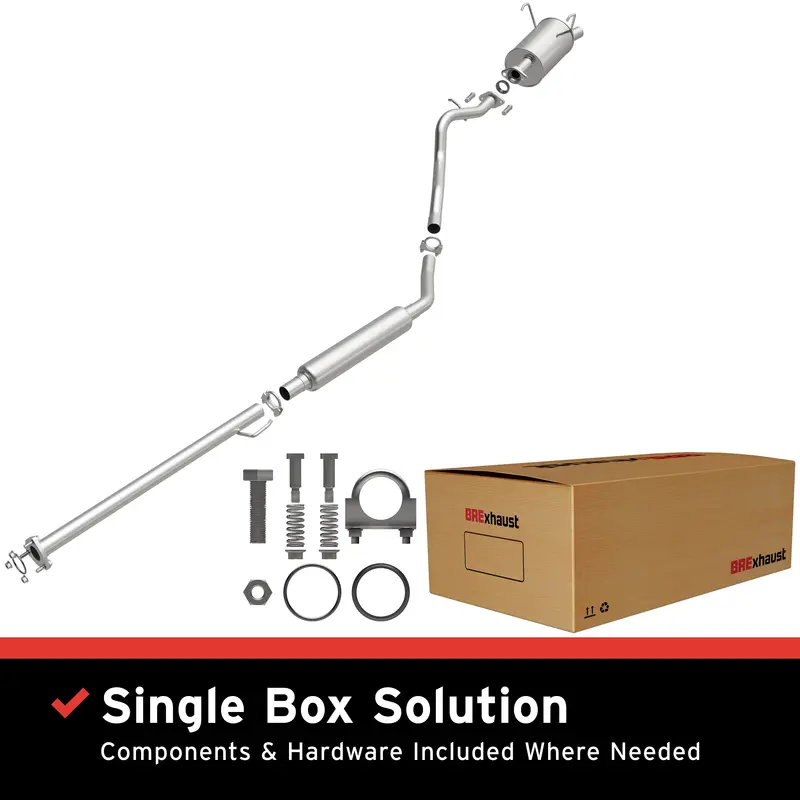 Brexhaust 1997-2001 Honda Cr-V 2.0L Direct-Fit Exhaust System Kit 106-0074 1