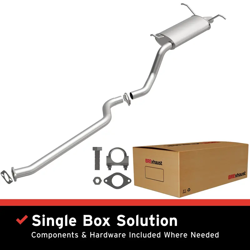 Brexhaust 2001-2006 Hyundai Santa Fe 2.7L Direct-Fit Exhaust System Kit 106-0636 1