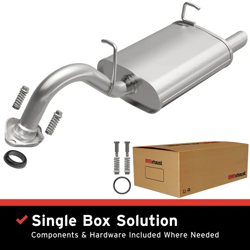 Brexhaust 2006-2015 Toyota Yaris 1.5L Direct-Fit Exhaust System Kit 106-0190 1