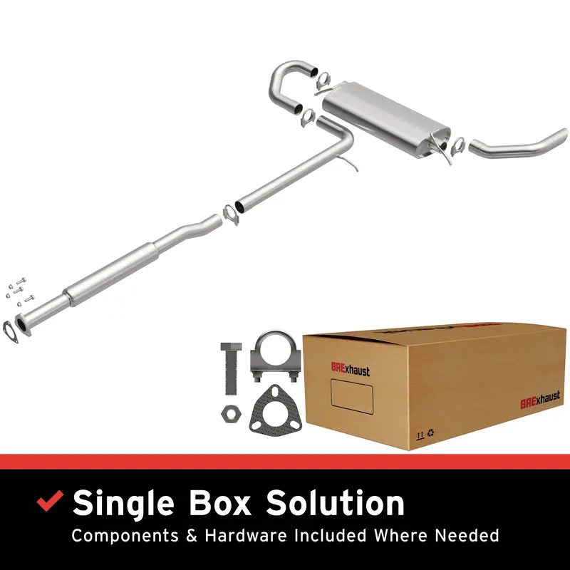 Brexhaust 2007-2009 Chevrolet Equinox 3.4L | 2007-2009 Pontiac Torrent 3.4L Direct-Fit Exhaust System Kit 106-0594 1