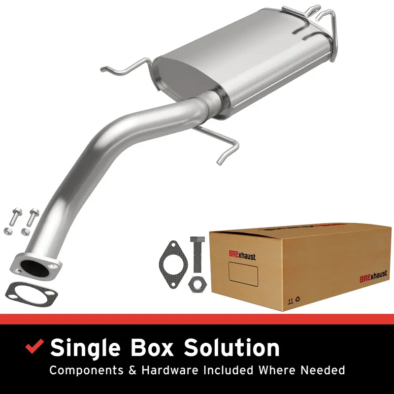 Brexhaust 2011-2013 Kia Sorento 3.5L | 2010-2012 Hyundai Santa Fe 3.5L Direct-Fit Exhaust Muffler Kit 108-0019 1