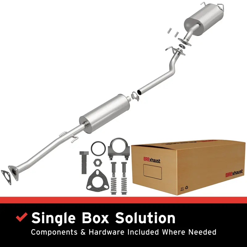 Brexhaust 2012-2016 Honda Cr-V 2.4L Direct-Fit Exhaust System Kit 106-0621 1