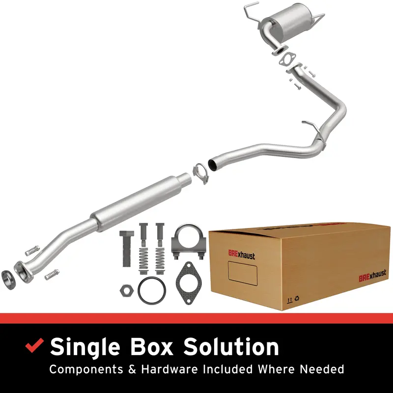 Brexhaust 2014-2018 Subaru Forester 2.5L Direct-Fit Exhaust System Kit 106-0596 1