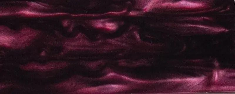 Burgundy Velvet Btw20kb Acrylic (1 Pc) Knife Blank 1" X 1 1/2" X 6" 1