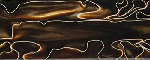 Copper Swirl Btw34kss Acrylic (2 Pc) Knife Scaless 3/16" X 1 1/2" X 5" 1