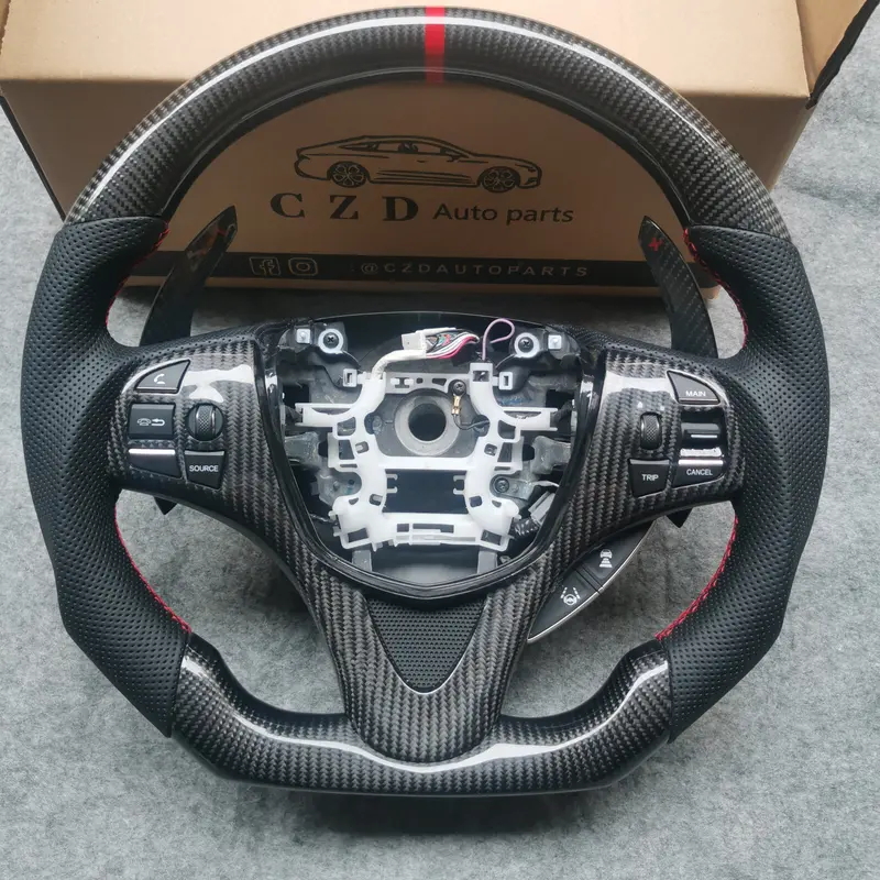 Czd 2015-2020 Acura Tlx Carbon Fiber Steering Wheel 1