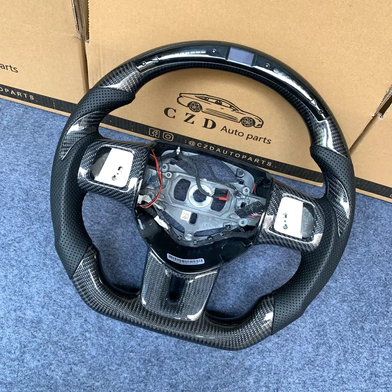 Czd Auto Parts Carbon Fiber Steering Wheel For Dodge Durango 2011-2014 1