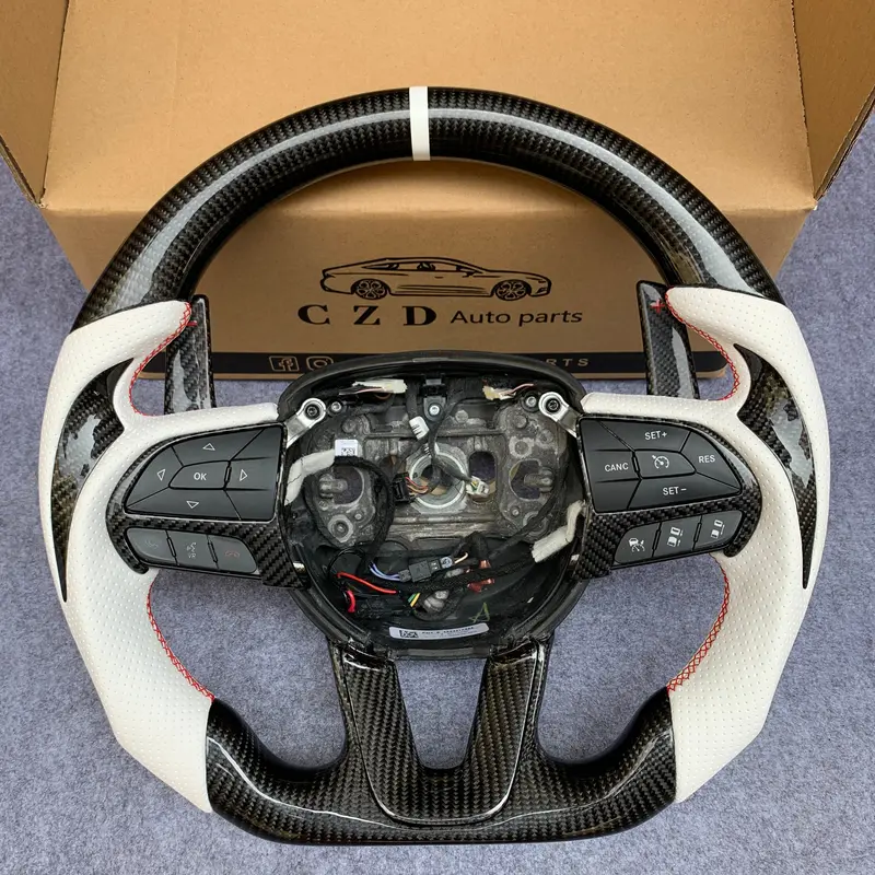 Czd Auto Parts Carbon Fiber Steering Wheel For Dodge Durango 2018-2021 1