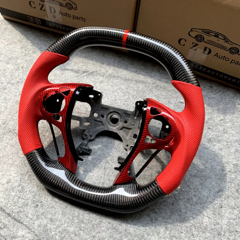 Czd Auto Parts Carbon Fiber Steering Wheel For Honda Accord Crosstour 2013-2015 1