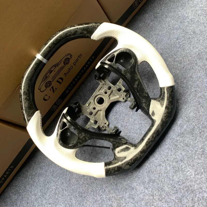 Czd Auto Parts Carbon Fiber Steering Wheel For Honda Ridgeline 2017-2020 With Forged Carbon Fiber 1