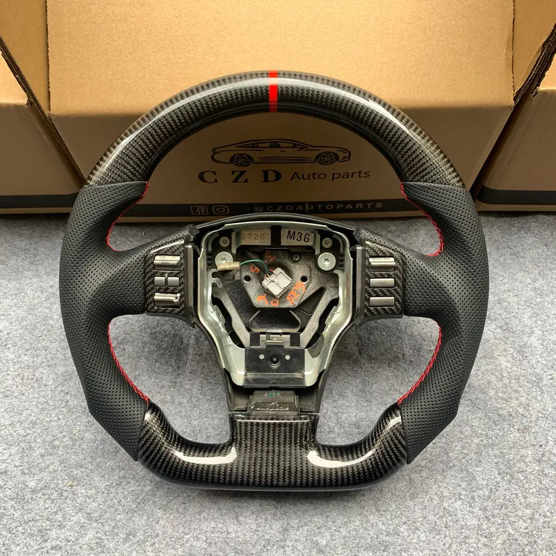 Czd Auto Parts Carbon Fiber Steering Wheel For Infiniti G35 With Trim 1