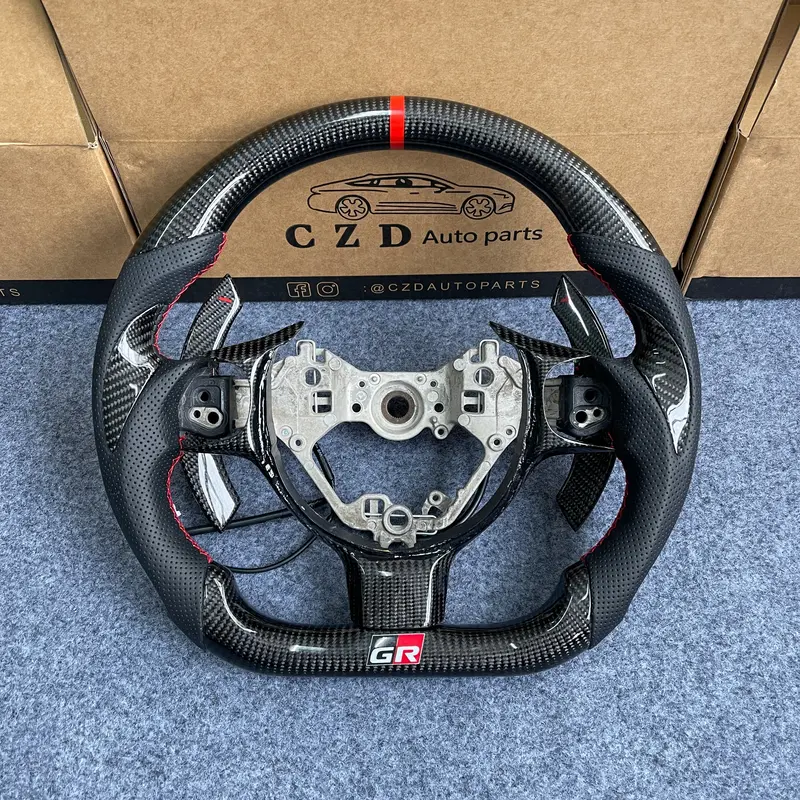 Czd Auto Parts Carbon Fiber Steering Wheel For Toyota 86 With Paddle Shifters 1