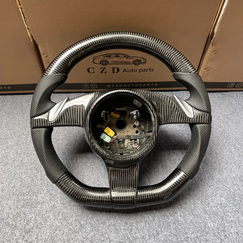 Czd Auto Parts For All Boxster Models - 2013-2016 Carbon Fiber Steering Wheel 1