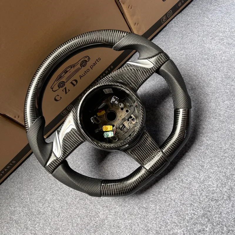 Czd Auto Parts For All Cayman Models - 2013-2016 Carbon Fiber Steering Wheel 1