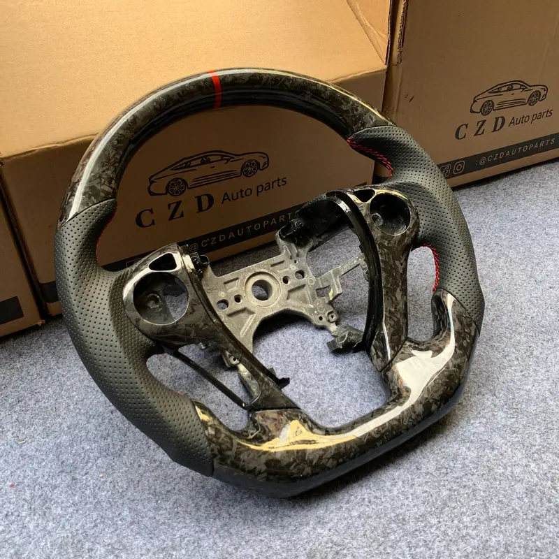 Czd Auto Parts For Honda Accord Crosstour 2013-2015 Carbon Fiber Steering Wheel With Forged Carbon Fiber 1