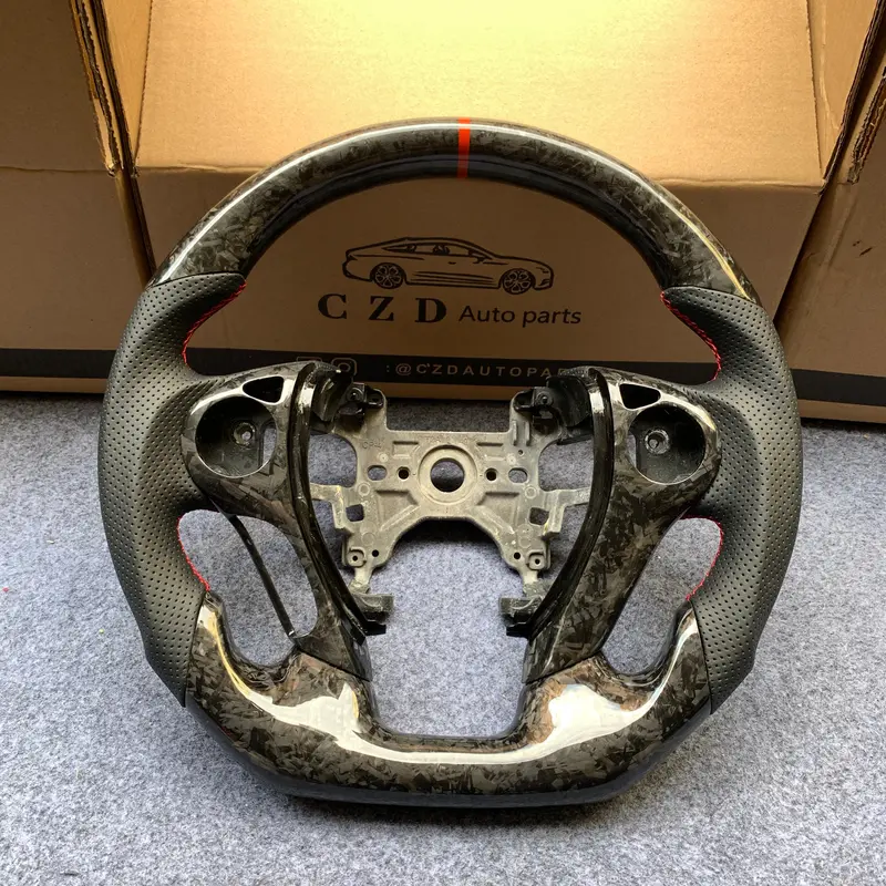 Czd Auto Parts For Honda Ridgeline 2017-2020 Carbon Fiber Steering Wheel With Forged Carbon Fiber 1