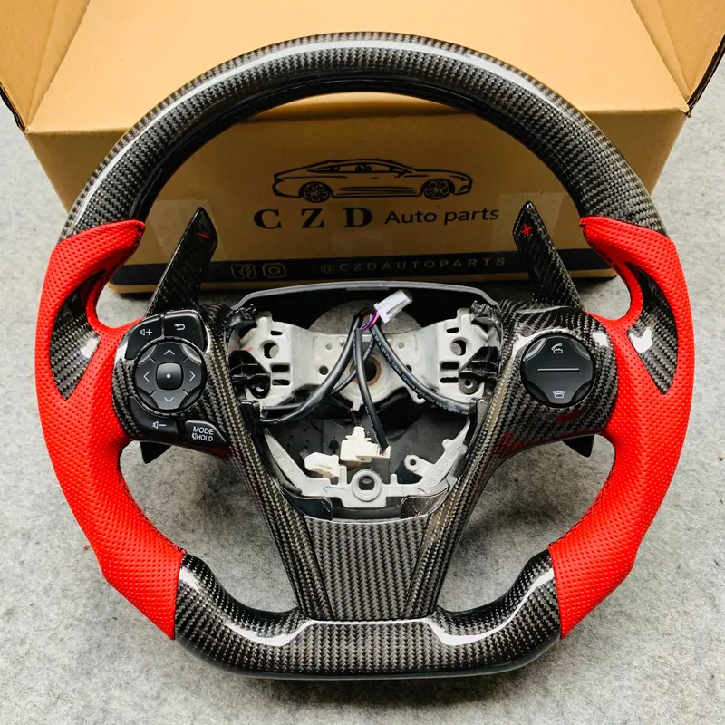 Czd Toyota Camry Se 2012-2017 7Th Gen Carbon Fiber Steering Wheel-Amo 1