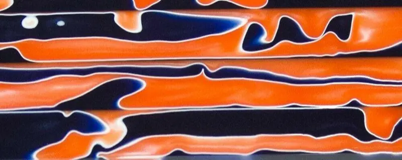 Denver Swirl Btw39pbl Acrylic (1 Pc) Pen/Reel/Razor Blank 1"Sq X 6" 1